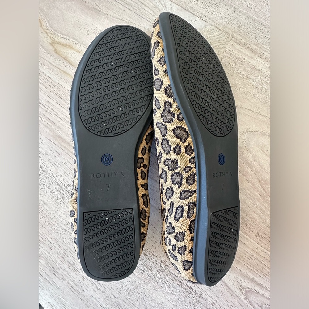 Rothy's Leopard Print Flats - Picture 4 of 5